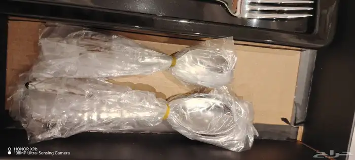 طقم معالق وشوك جميع المقاسات 60 قطعه ستيل 18 10 3