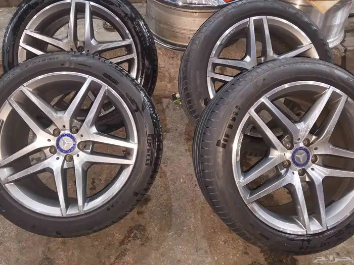 جنوط مرسيدس يخت موديل 2019 مقاس19 اصلي وكاله 0