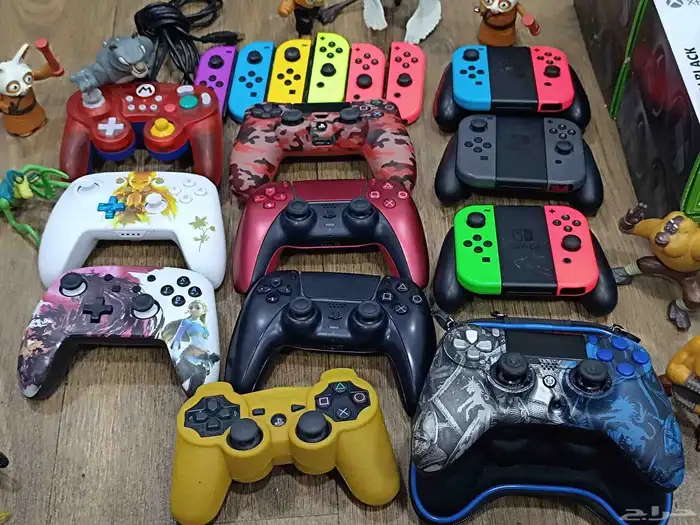 يدات قير كنترولر ذراع اكس بوكس ونينتدو وسوني وبيسي الجش 2