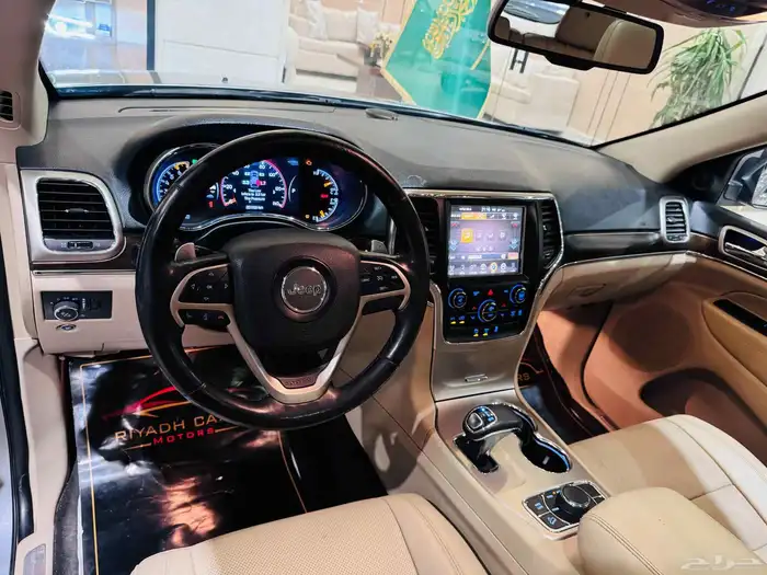 جراند شيروكي 2015 ليمتد V8 فل كامل نظيف جدا 6