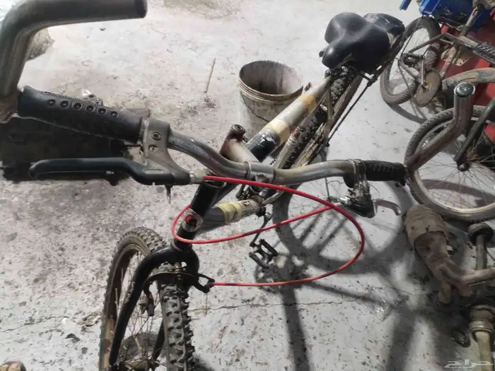 سيكل نظيف ولا فيه اي شي خربان مقاس 26 2