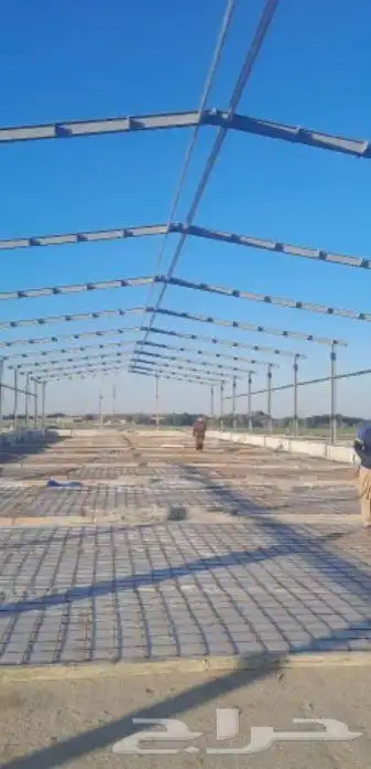 نقوم بعمل حظائر دواجن 1