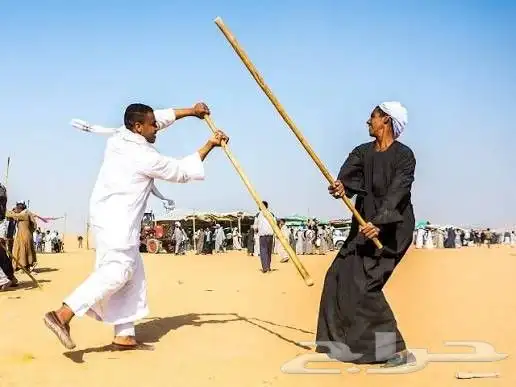 معلم العصا.. قتال ودفاع. كر وفر.. انها لعبة الرجال 1