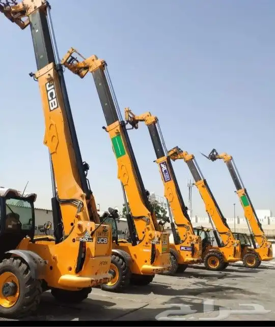 لتأجير جميع المعدات رافعات شوكيه جي سي بي 0