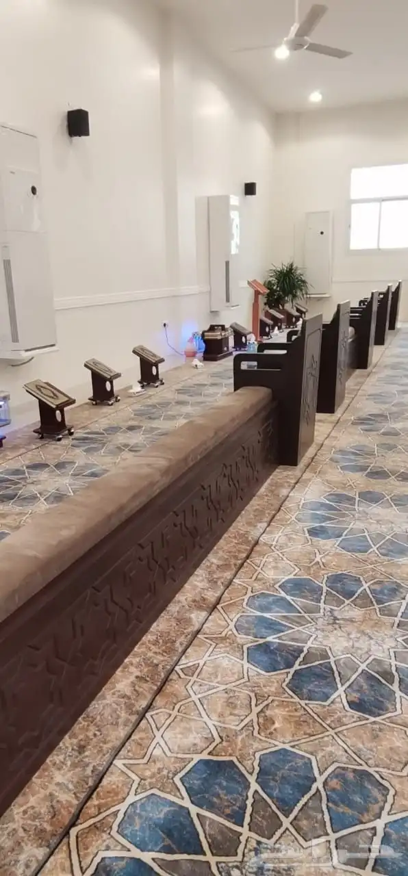 تكيات مساجد مساند ضهر حامل مصاحف وجميع اعمال الاخشاب 2