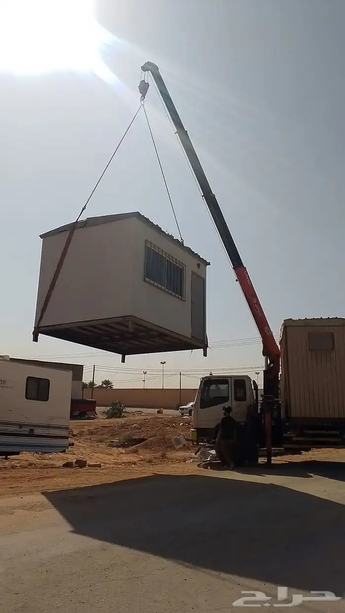 نقل غرف نقل بركسات نقل صبيات ونش كرين بوم تراك لوبد سطحه 1