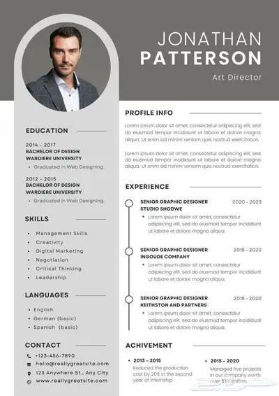 سيرة ذاتية ATS index