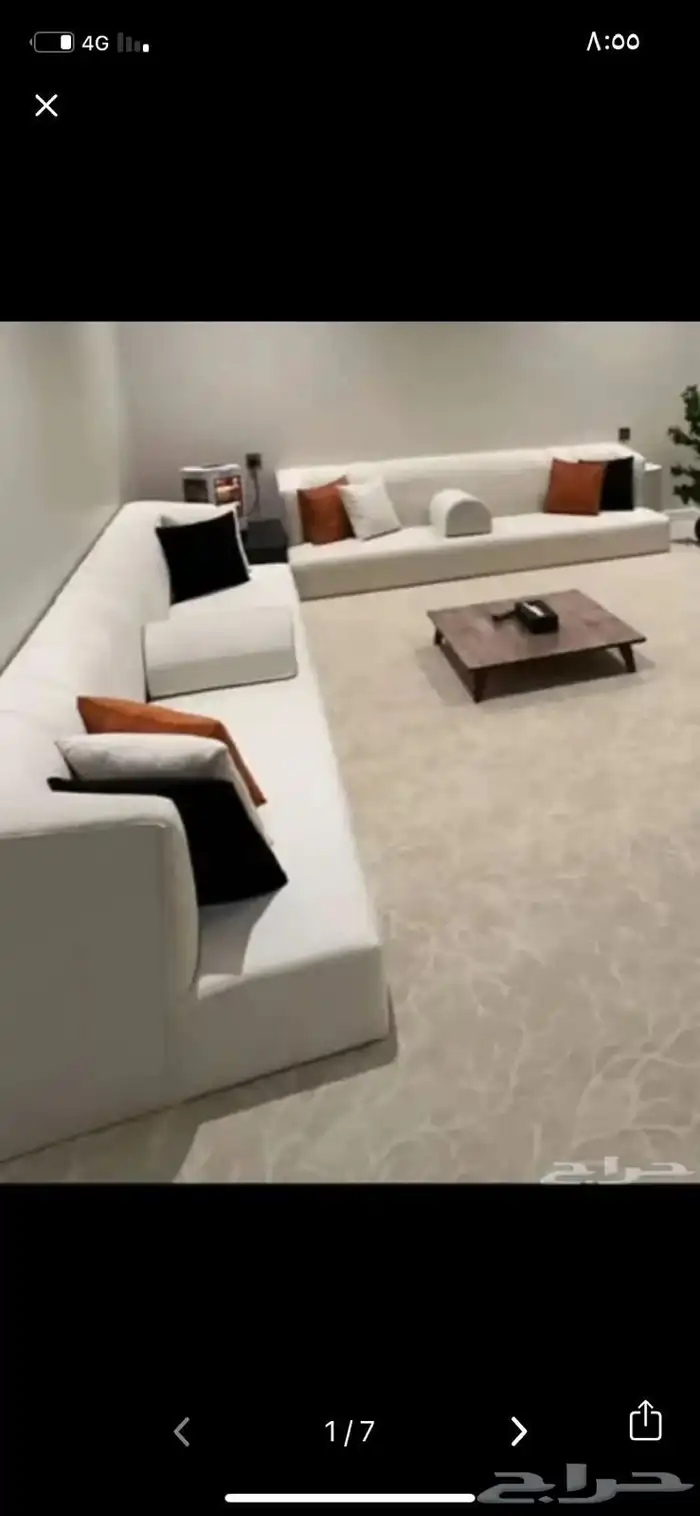 مفروشات الرياض  تفصيل جميع انواع الكنب والجلسات الارضي والس 5