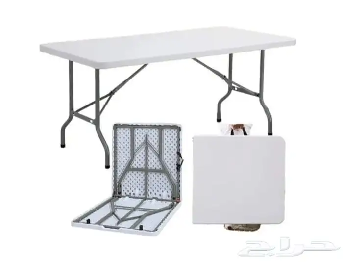 طاولة قابله للطي بلاستيك 0