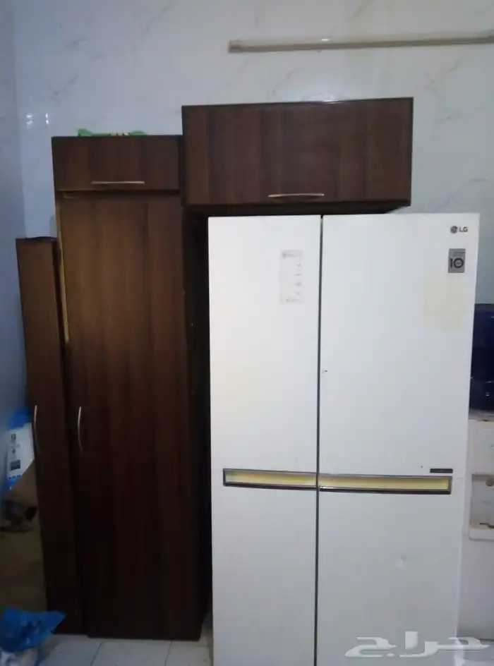 ودولاب مطبخ بني المونيم 5مكيفات 3