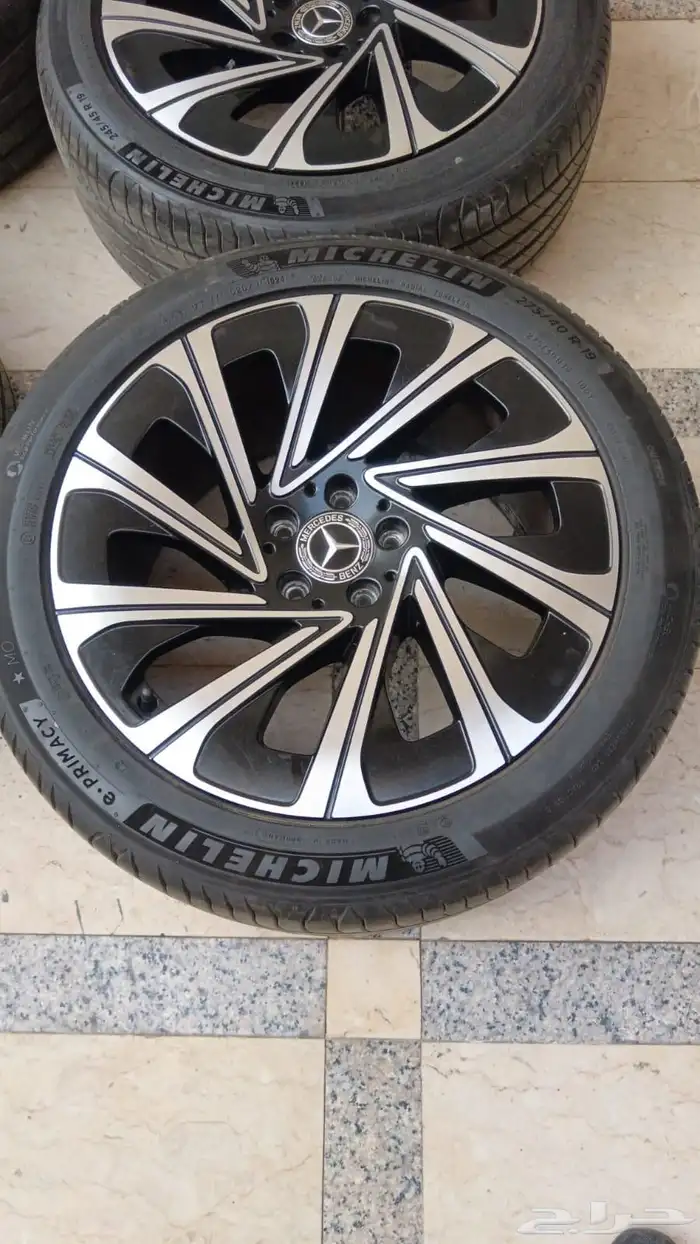 جنوط مقاس 19 اصلي وكاله الماني وكفرات شبه جديدة جميع موديل 1