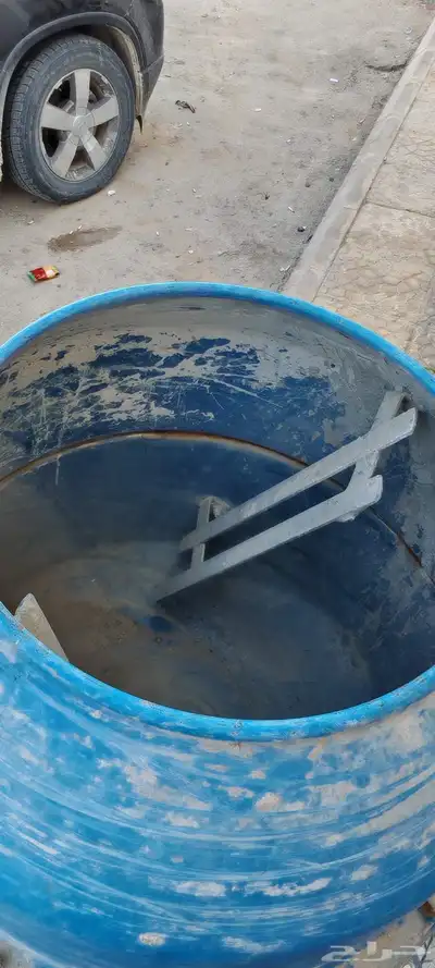 Blue Portable Concrete Mixer for Sale. In good working condi index