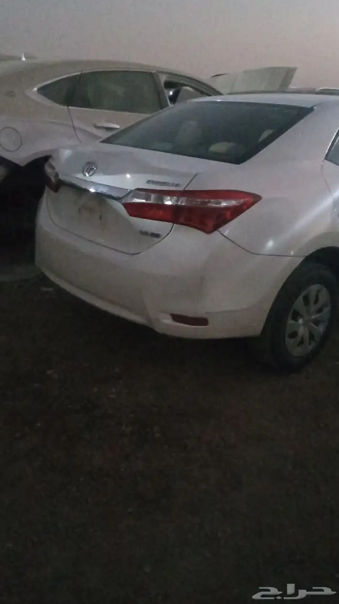 تشليح قطع غيار تويوتا كورولا موديل 2015 وجميع انواع التويوتا 1