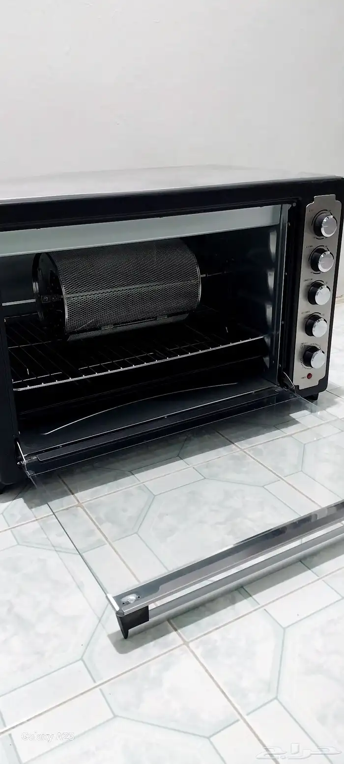 فرن مايكروويف جديد استخدام شهر فقط مساحه واسعه سعر 500 ريال 0