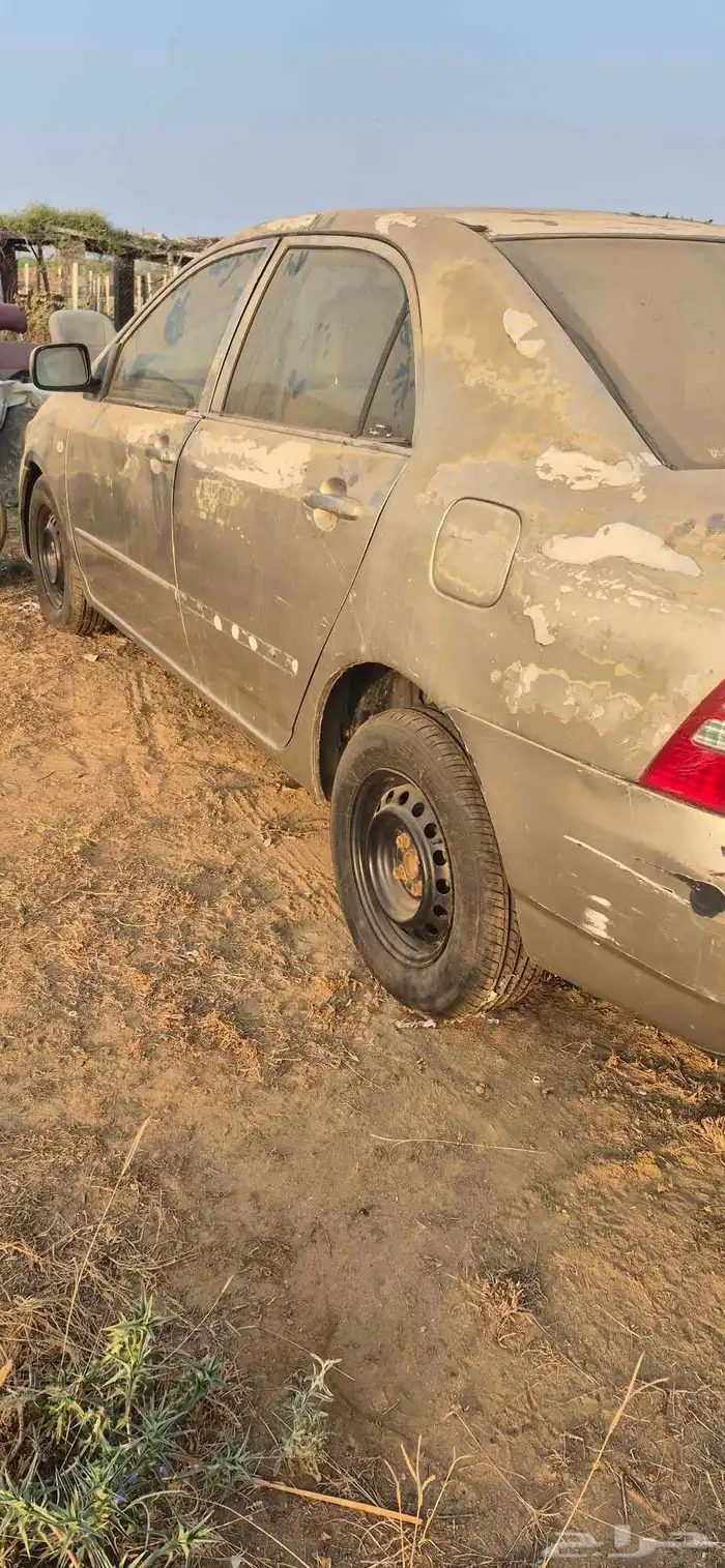 كورولا 2004 مسقطة 8