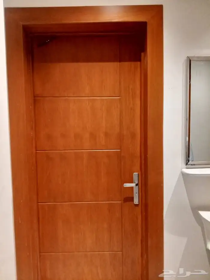 ابواب خشب قشره سنديان باب دبليو بي سي 0