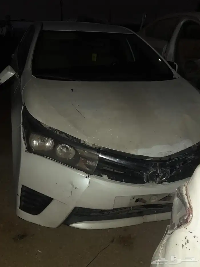 تشليح قطع غيار تويوتا كورولا موديل 2015 وجميع انواع التويوتا 3