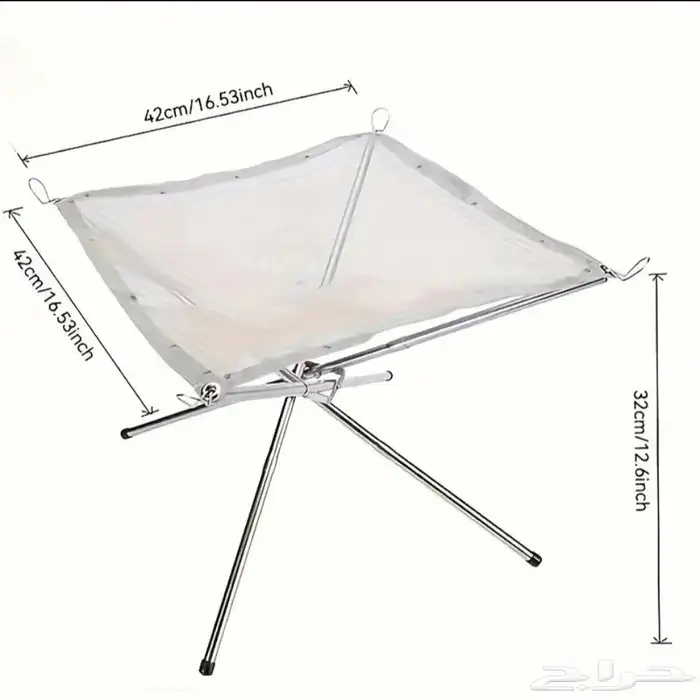 منقل حطب شبك   موقد نار شبكي 3