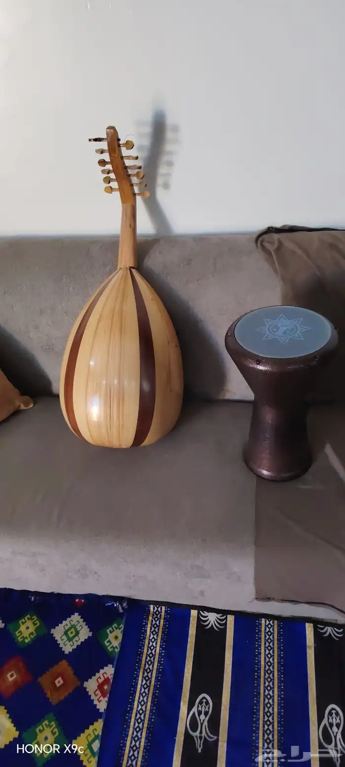 عود مصري درجه اولى نظيف شرط اوتار   طزه   شرط ) ايقاع مصري 1