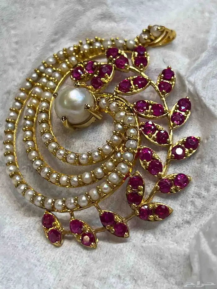 قلادة لؤلؤ فخمه 5