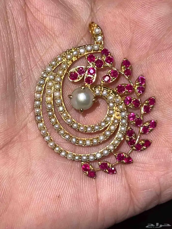 قلادة لؤلؤ فخمه 1