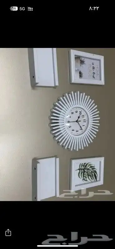 طاولة ايكيا ومراية واكسسوارات منزل جديدة 9