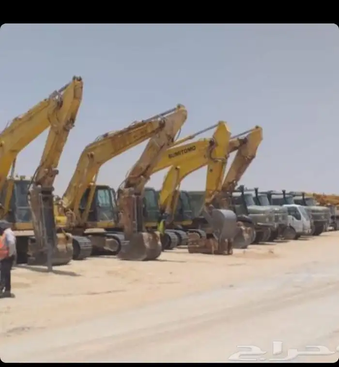 حفر الارضي بوكلينات لايجار حجم 220 ب الرياض 2