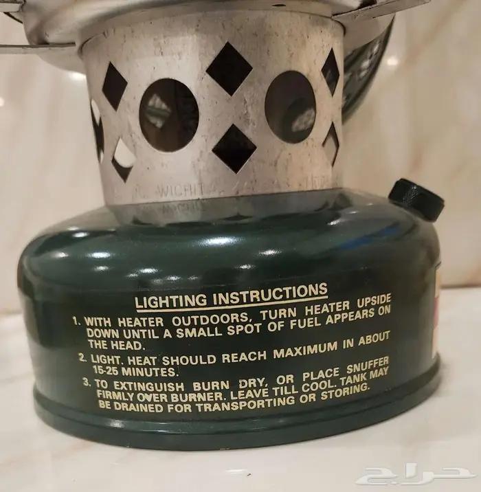 دفايه كولمان امريكيه 1974شبه جديده والله الموفق 10