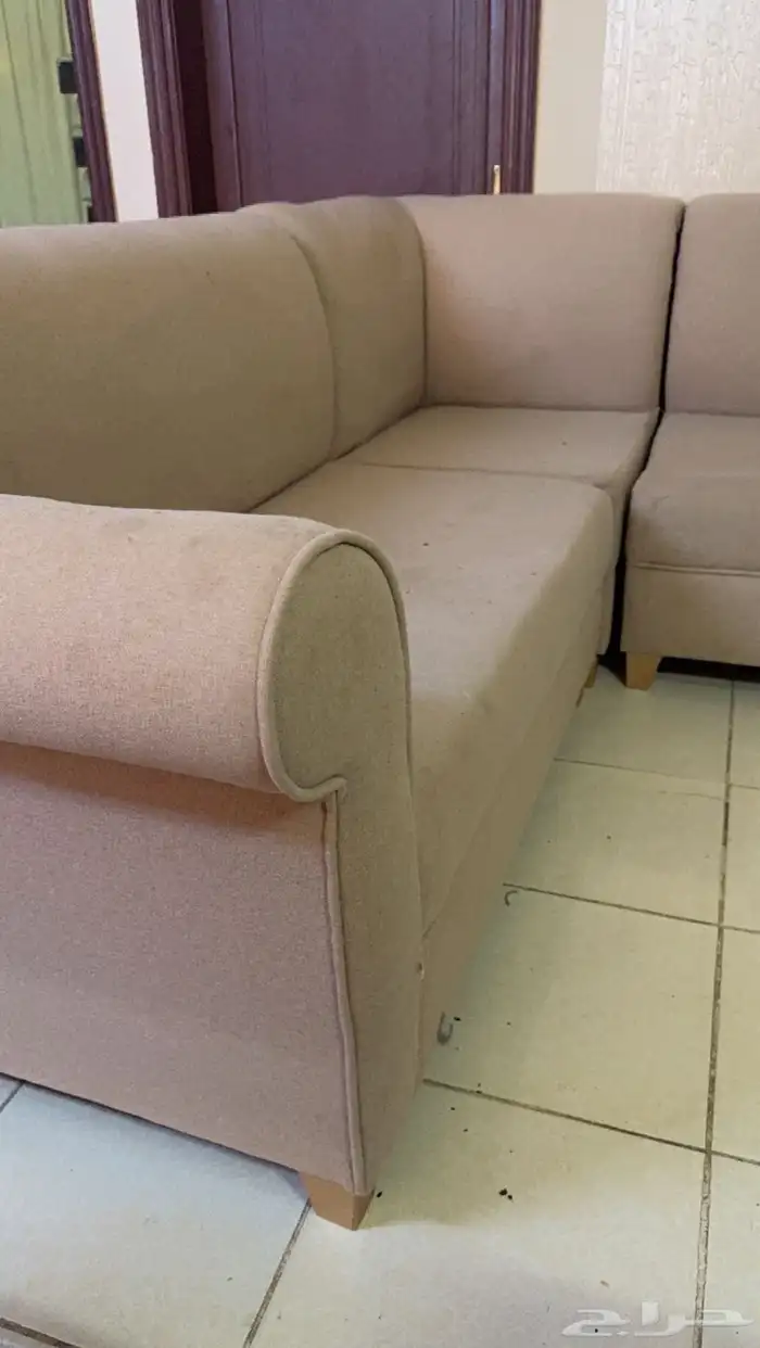 كنب حرف L للبيع بالحناكيه 1