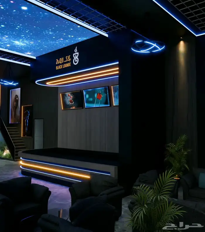 تصاميم واجهات المحلات والديكورات 8