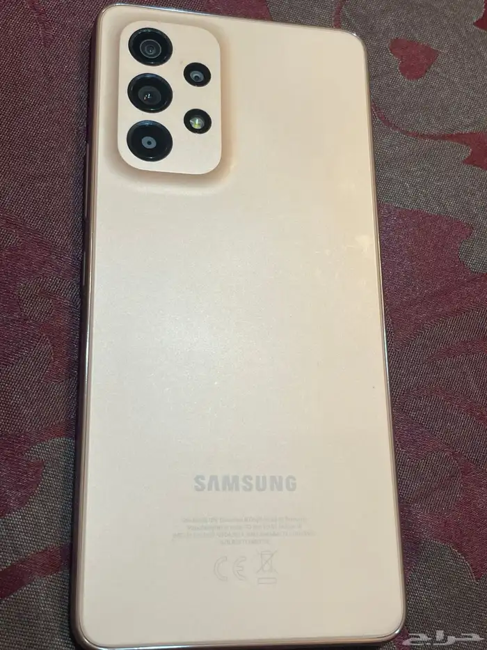 سامسونج جالاكسي إيه 53  128قيقه ألون برتقالي 5جي الجوال 3