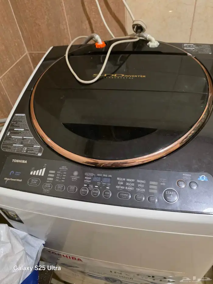 غسالة ملابس توشيبا 15 كيلو 2