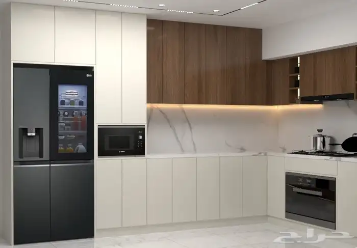 مطابخ مودرن تفصيل صاج الماني مفصلات هيدورليك ايطالي 10