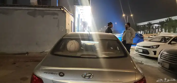 اكسنت سليفر اللون موديل 2017 نظيف جدا 6