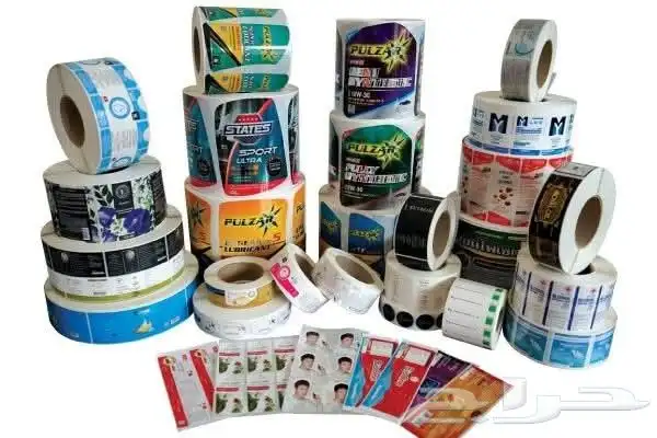 طباعة الاستيكر الرول 7