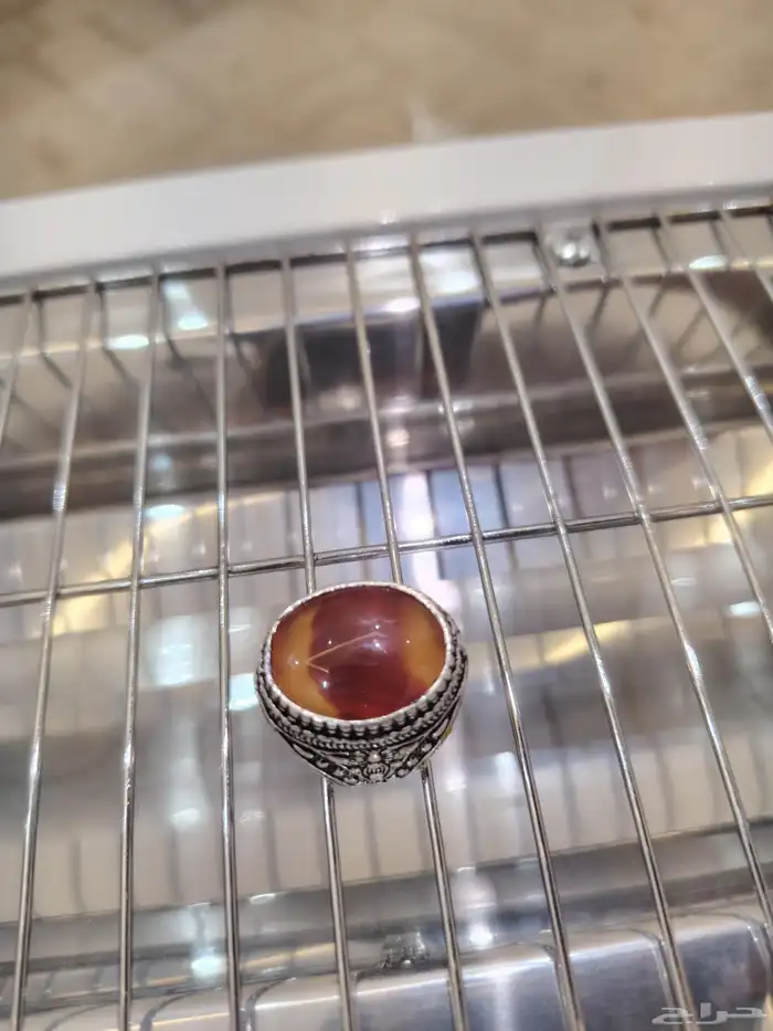 خاتم عقيق على السوم 3