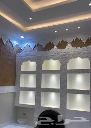 مشبات ديكورات دولاب جبس دولاب جذ دولاب رخام جبسم بورد 6