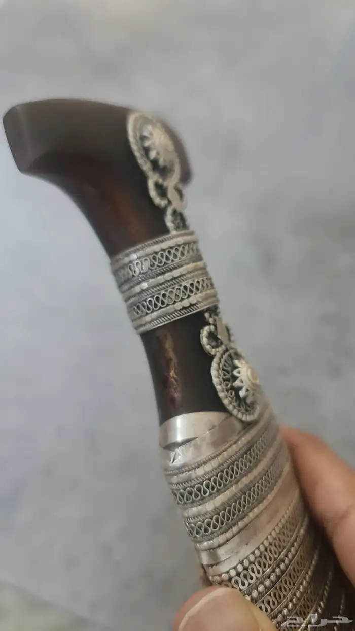 خنجر فضة قرن 5