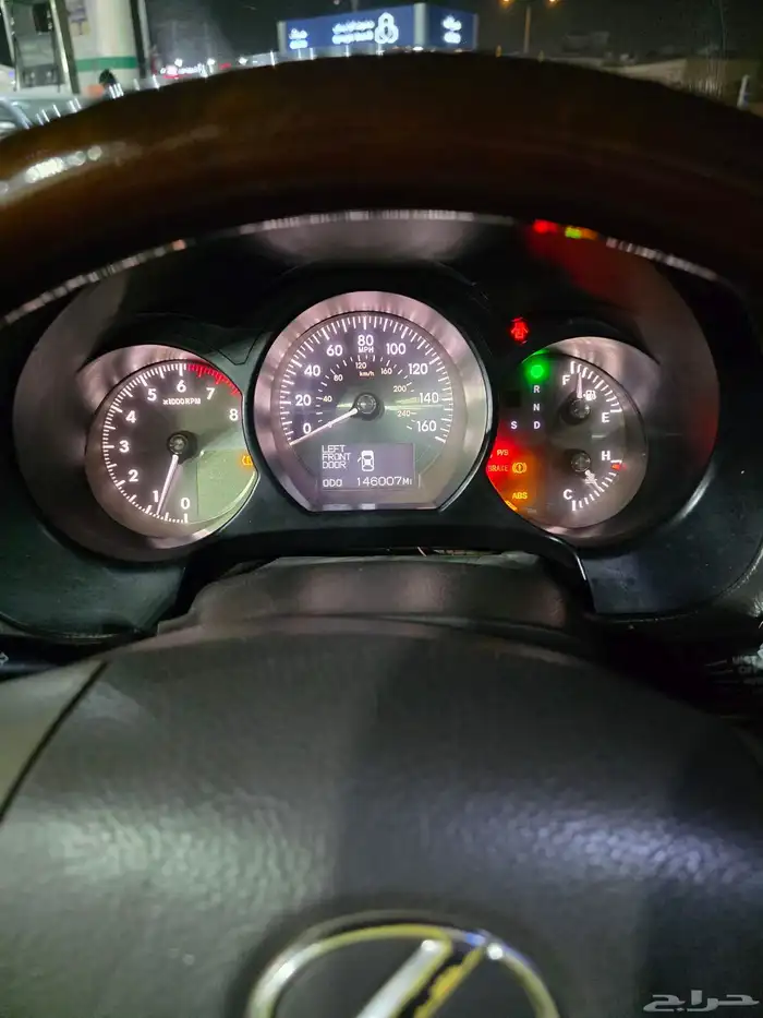 لكزس جي اس 2006 430 اسود أمريكي 8