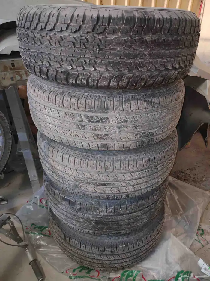 5 جنوط مع الكفرات 1