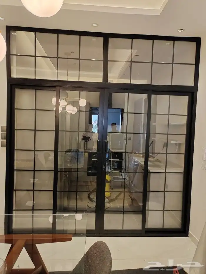 تفصيل المنيوم شبابيك ابواب دولاب سرايا دبل جلاس عادي ابواب a 1