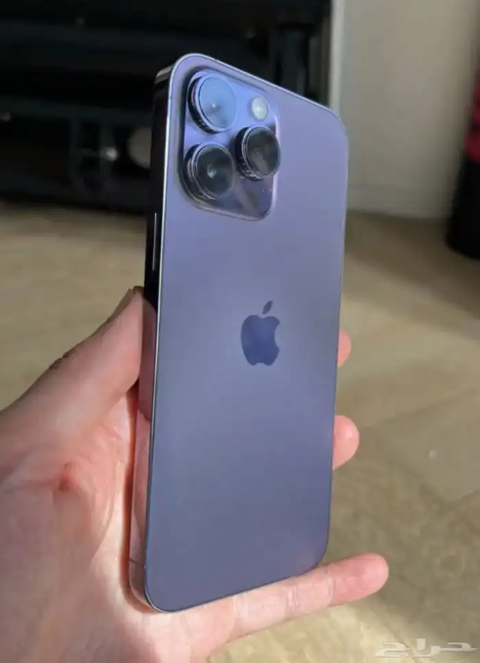 ايفون 14 برو ماكس بنفسجي نضييف جدا البطاريه 91 بدون خدوش 0