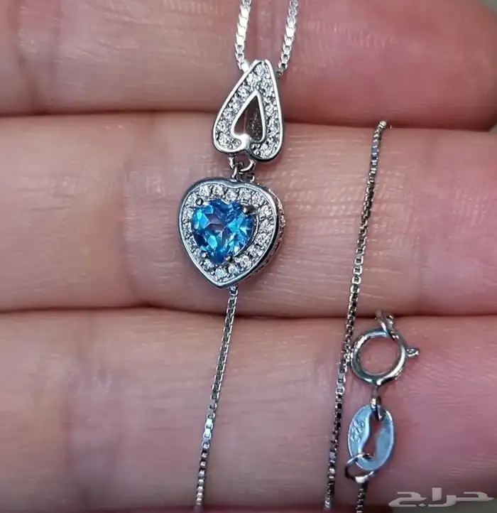 تعليقة و خواتم احجار كريمة طبيعية 4