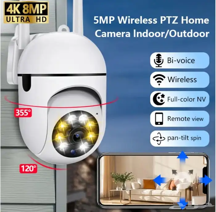 كاميرات مراقبة داخليه وخارجيه واي فاي بسعر مغري 0