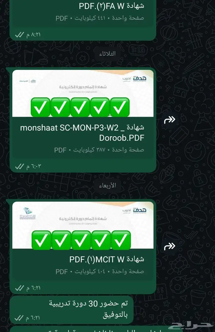 دروات تدريبية معتمدة 2