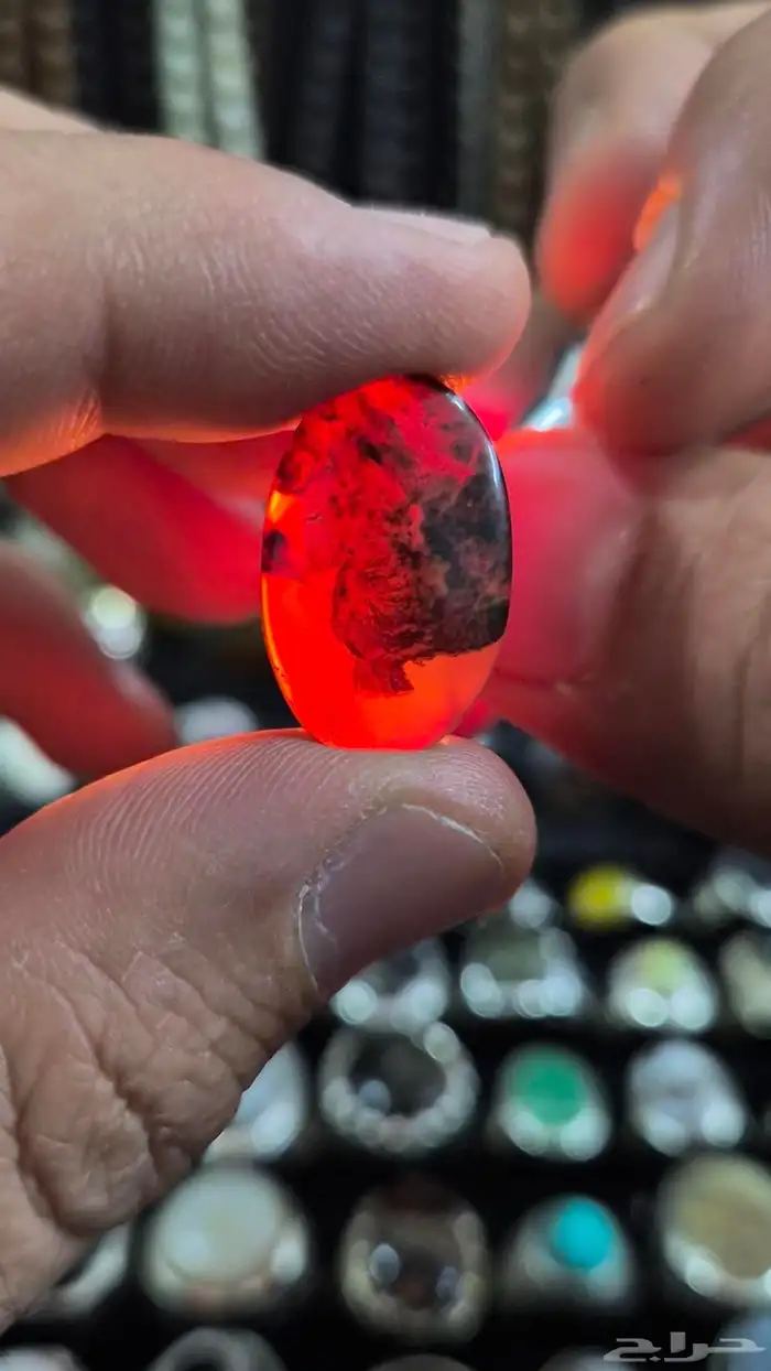 حجر عقيق مصور 2