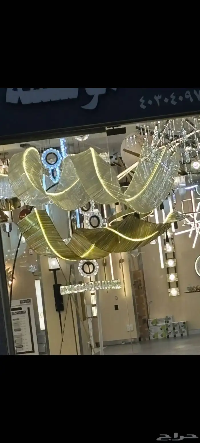 ثريات نجف كرستال 4