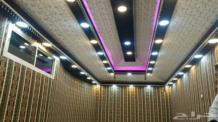 قرميد بيت شعر مشب نار تلبيس قماش زن  ھينجر 8