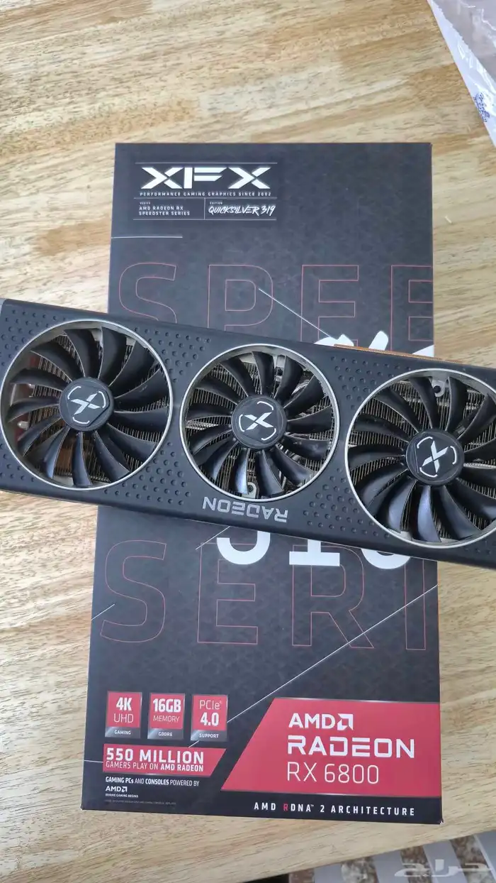 كرت AMD RX 6800 للبيع 1