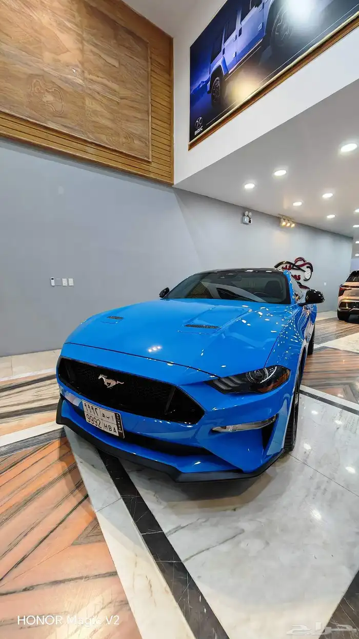 فورد موستنق 2022 8 سلندر خليجي ممشى قليل 0